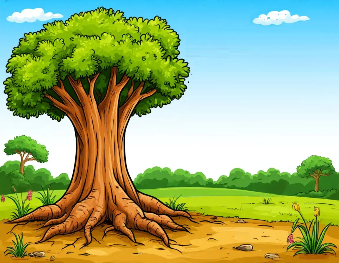 многовековой дуб