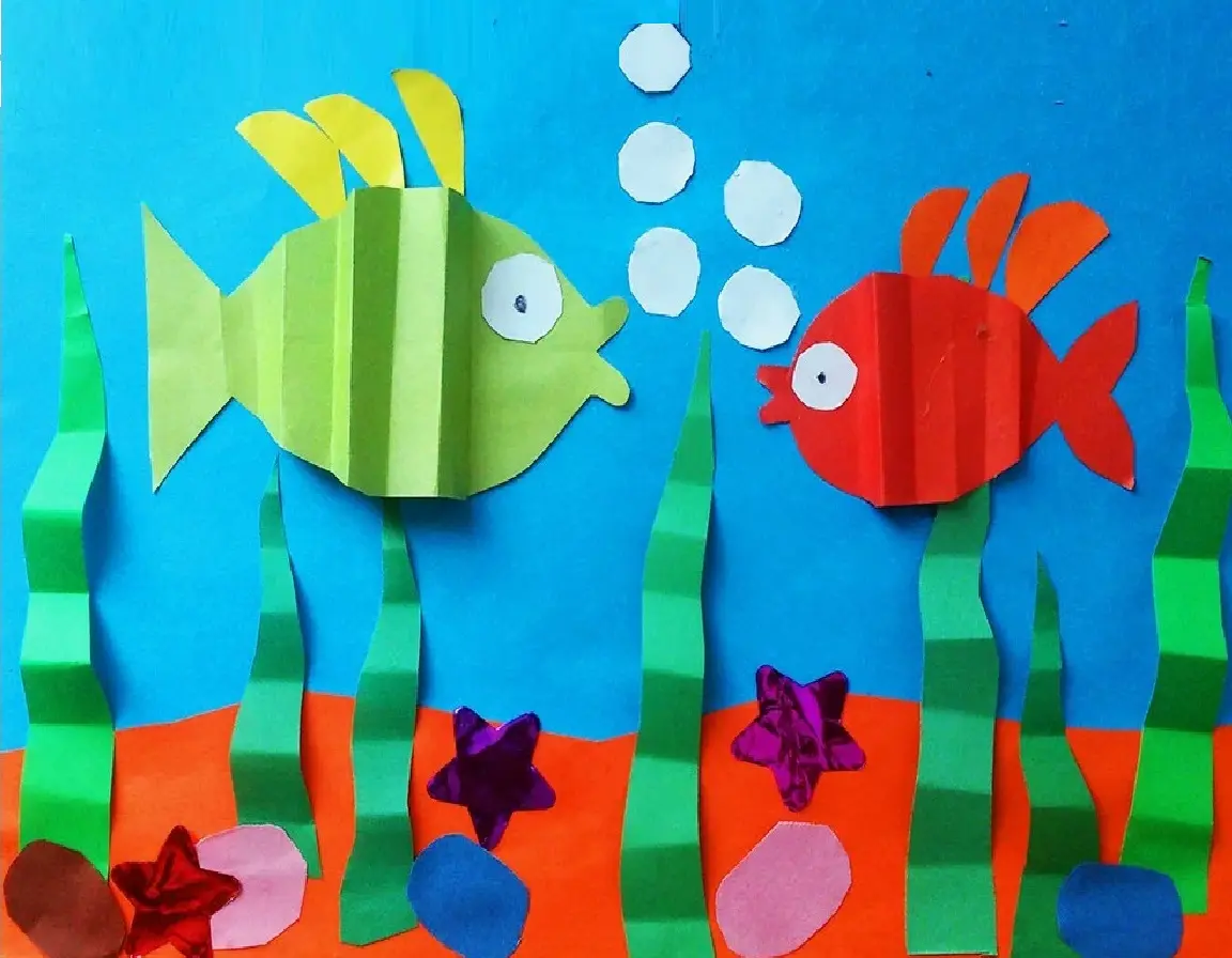 рыбки в аквариуме