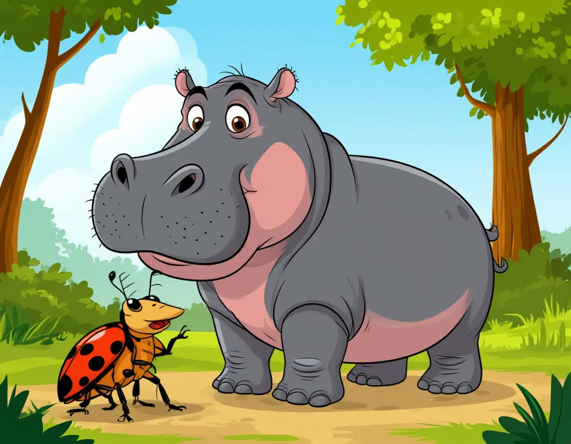 бегемот и клоп