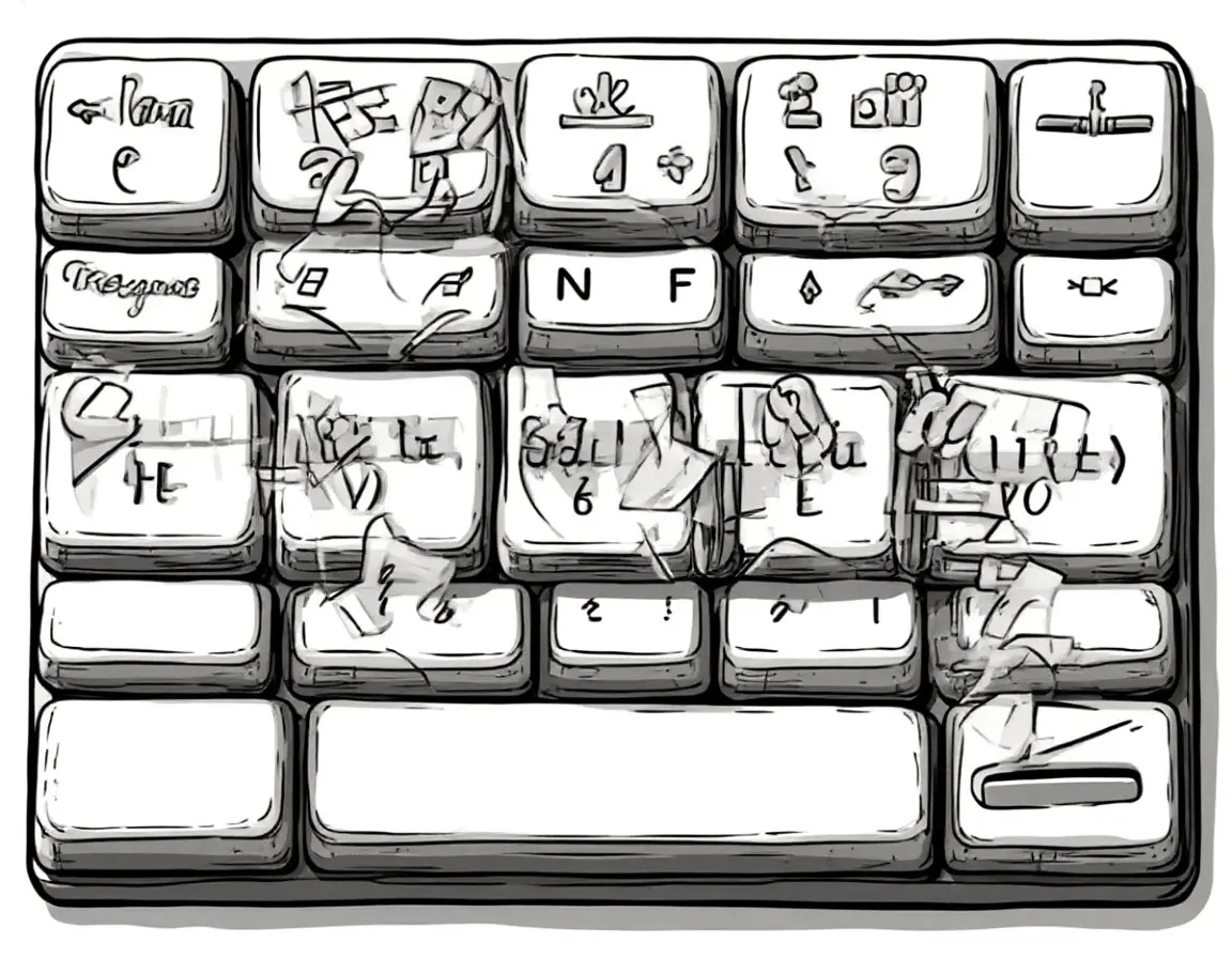 клавиши клавиатуры