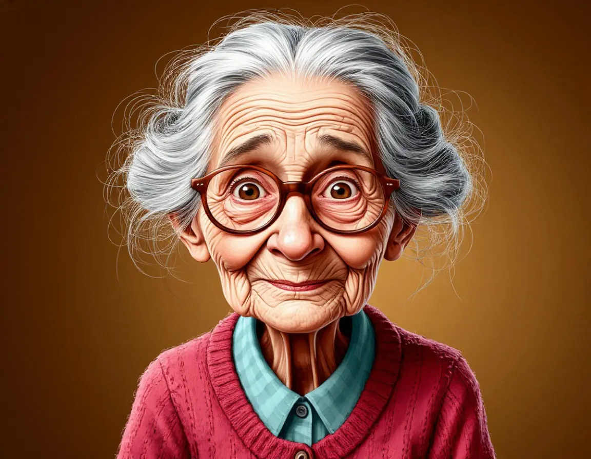 старая бабушка