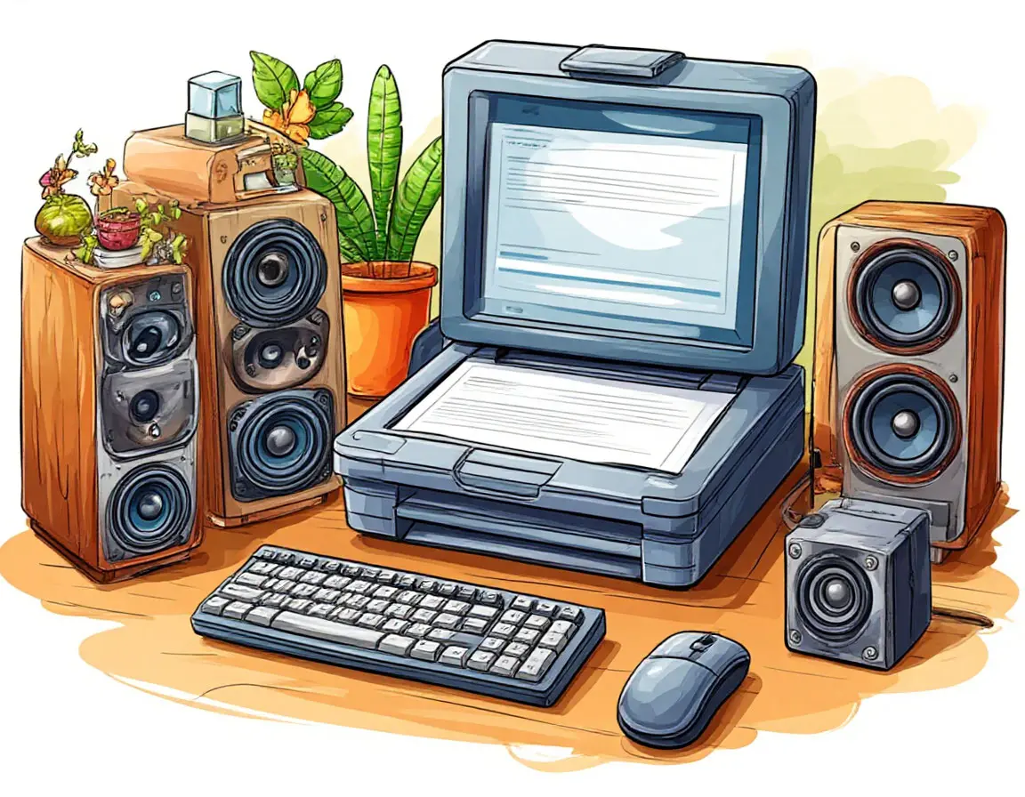 автоматизированное рабочее место (АРМ) на столе