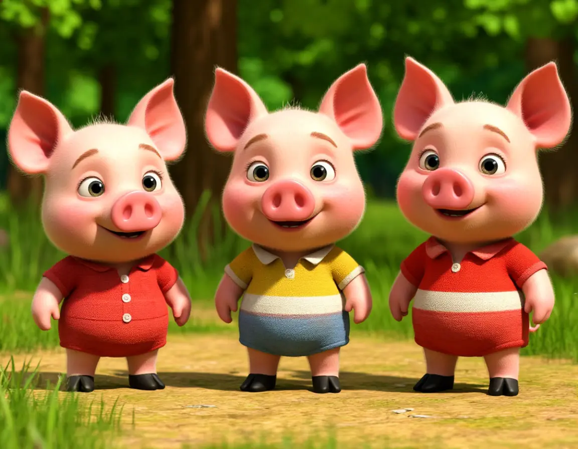 три поросенка