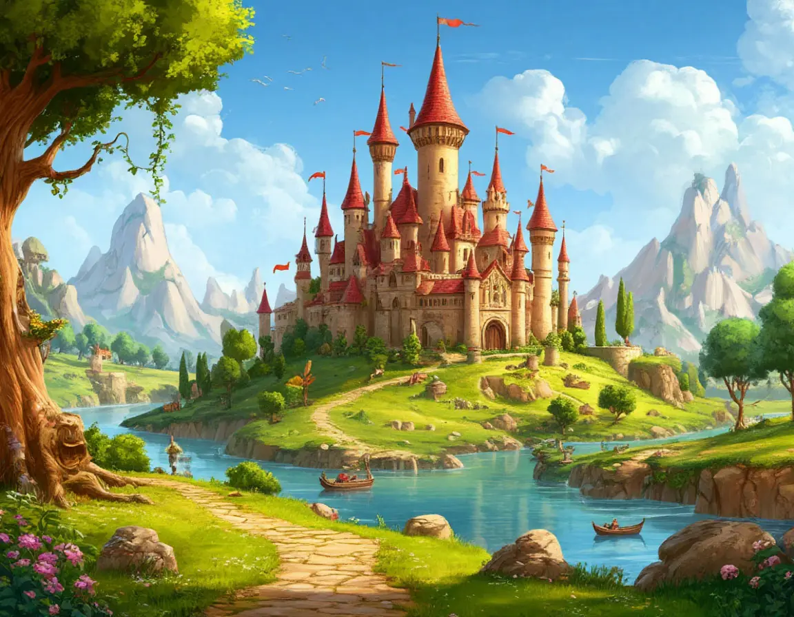 сказочный замок