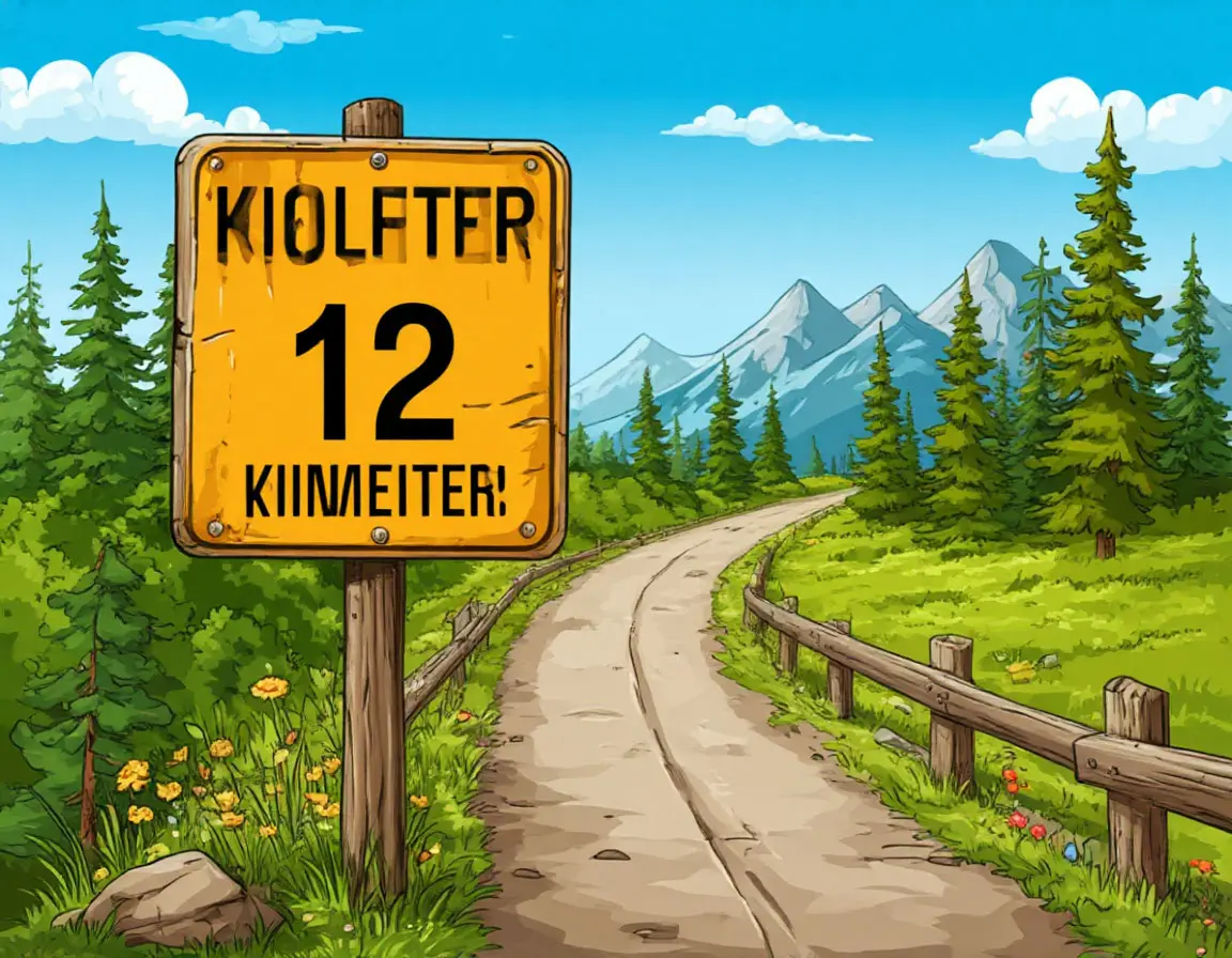 знак километров