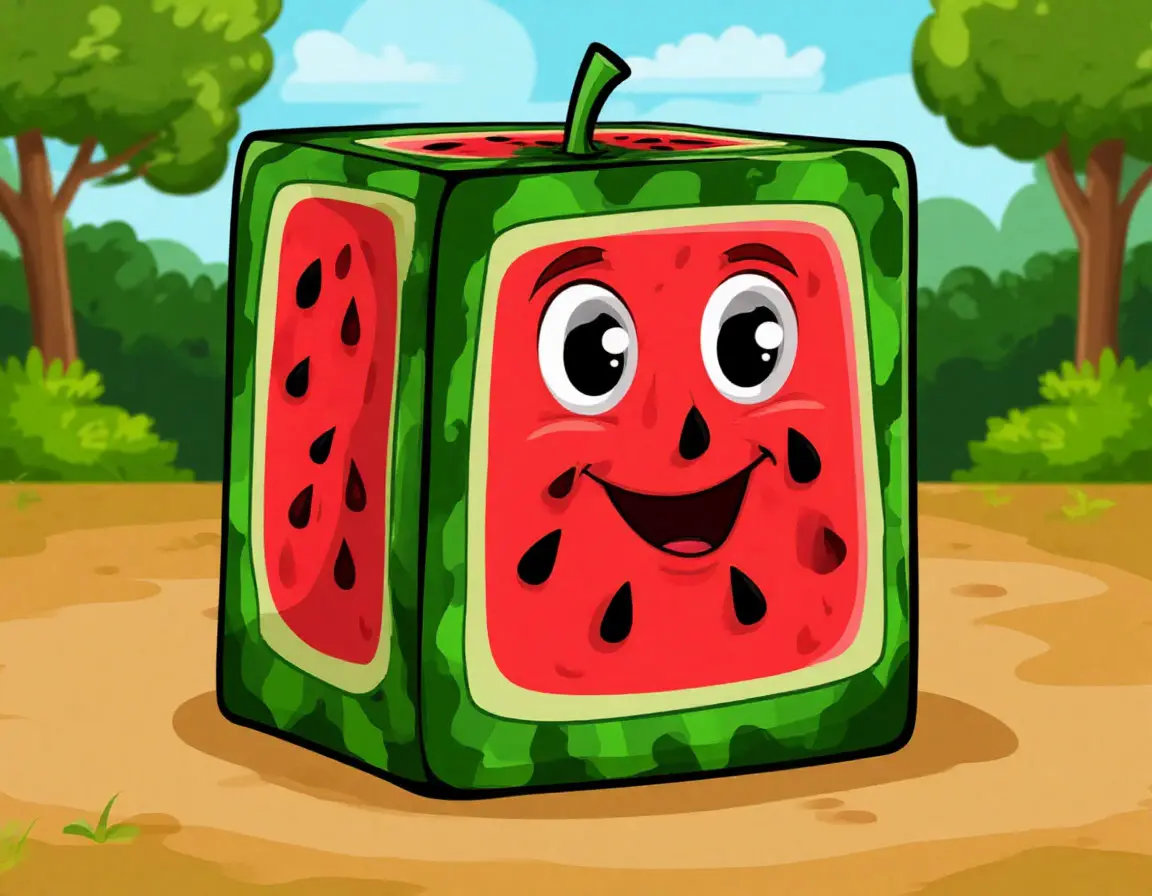 квадратный арбуз