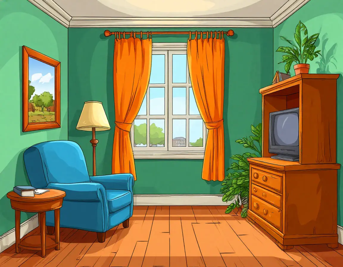 углы комнаты