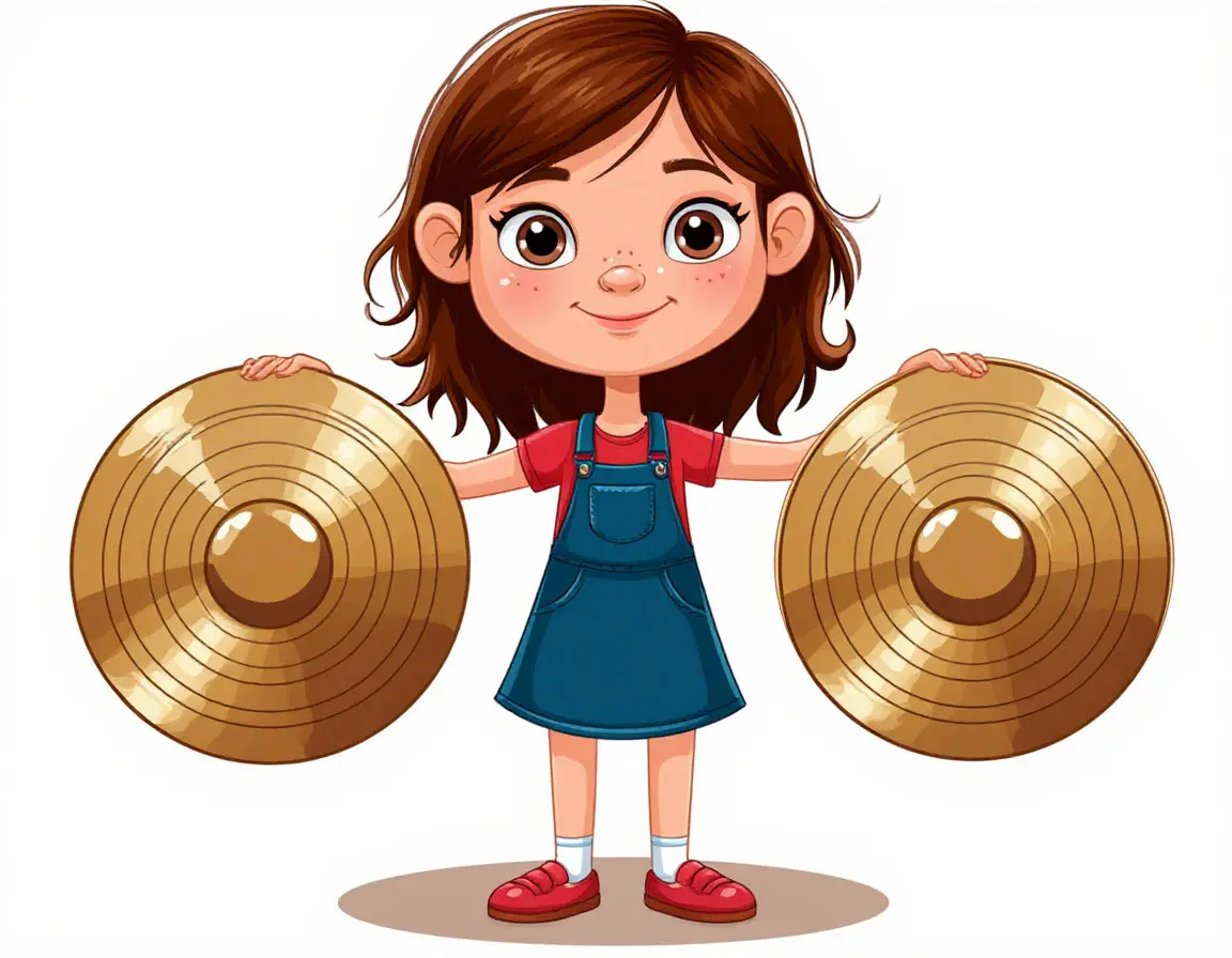 девочка с тарелками