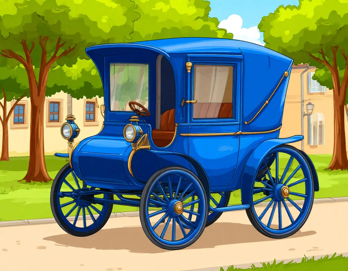 голубая карета