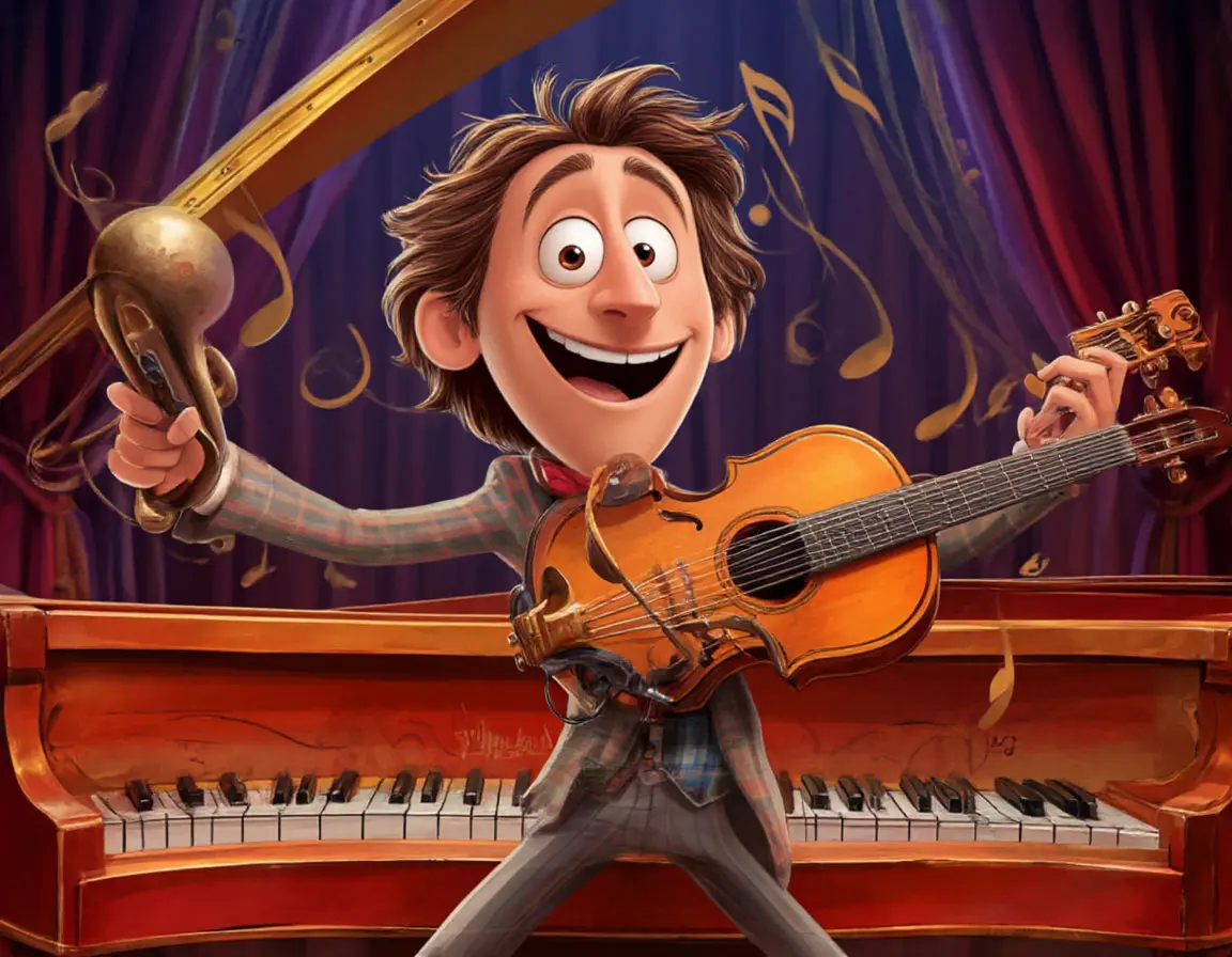 человек на сцене