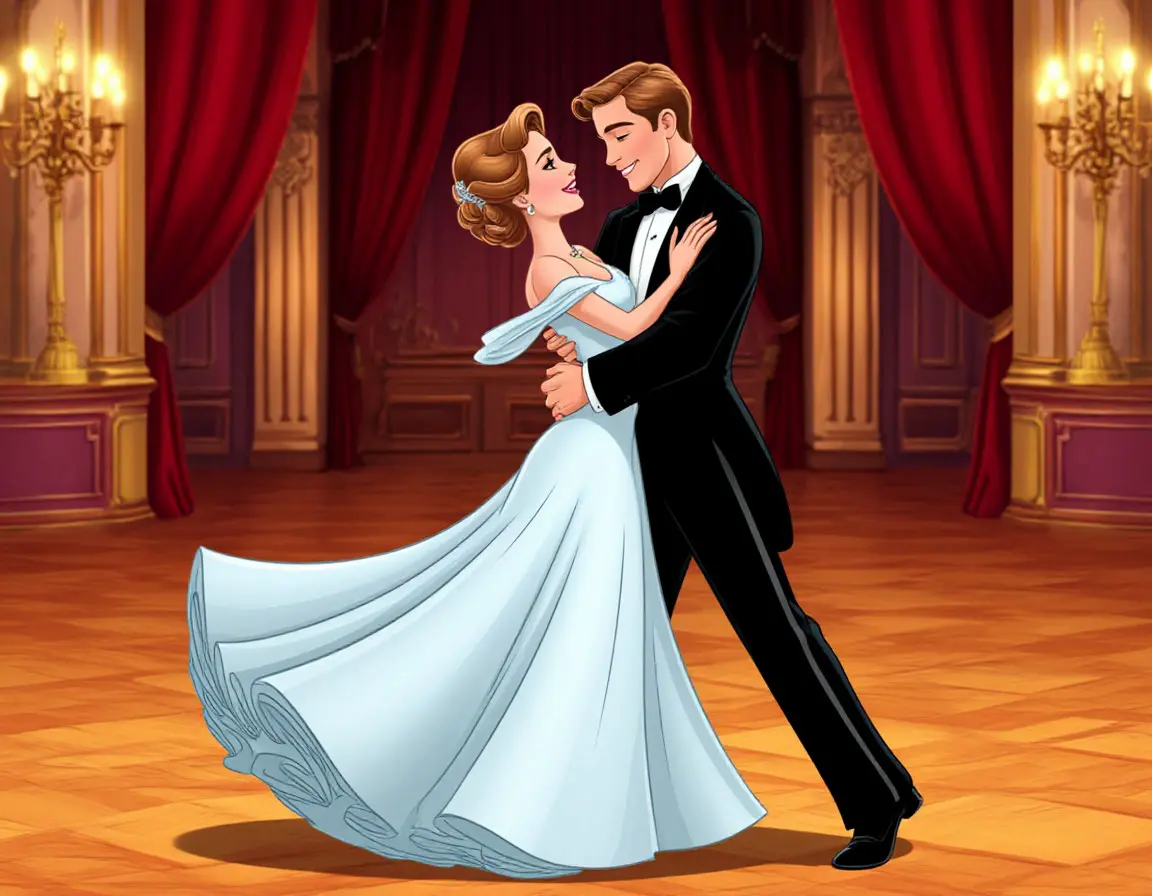 пара вальсирует