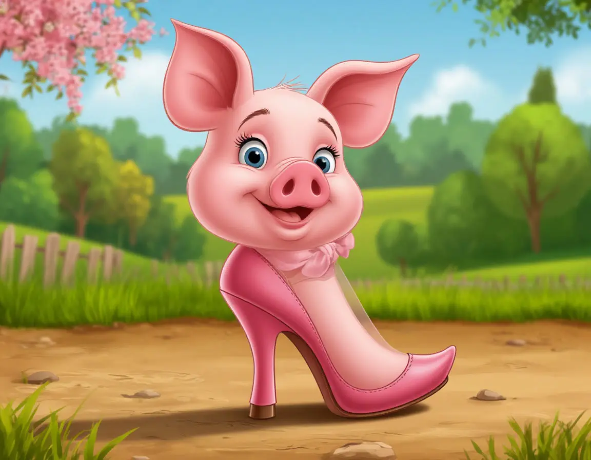 поросёнок-туфелька