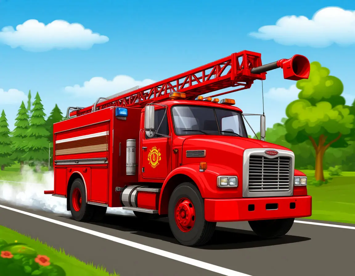 пожарная машина