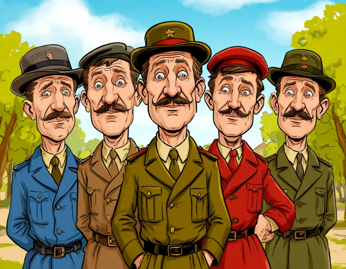 пять полицейских