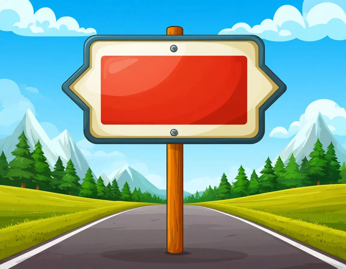 указатель на дороге