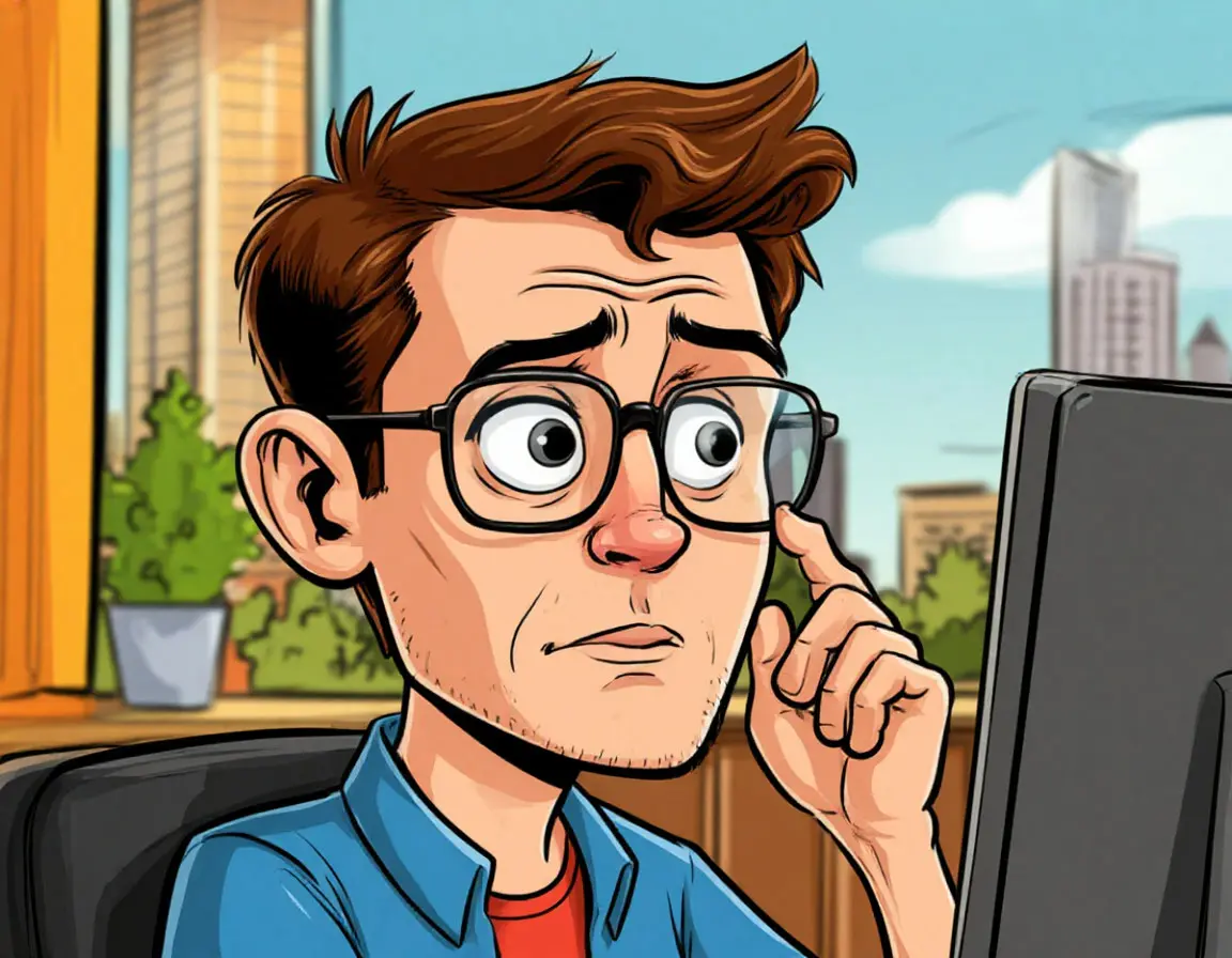 человек растерян