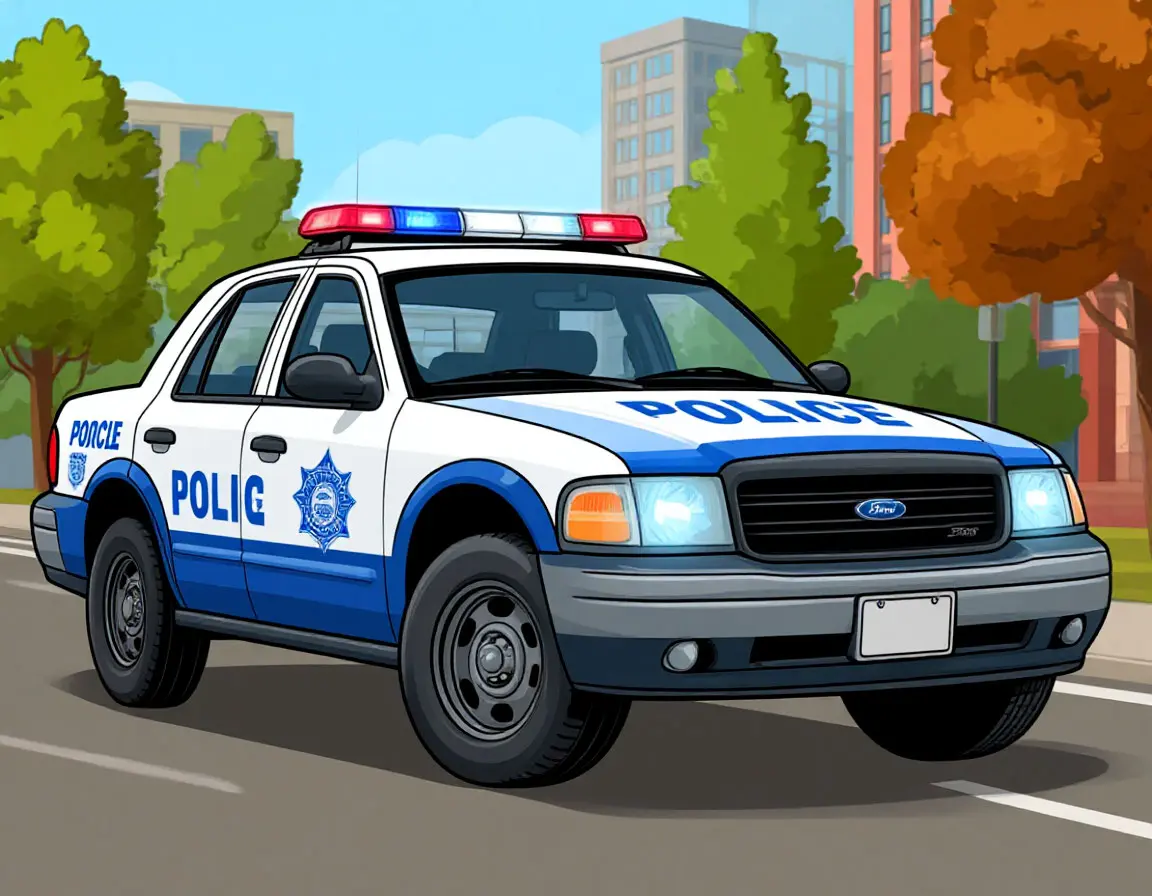 полицейская машина