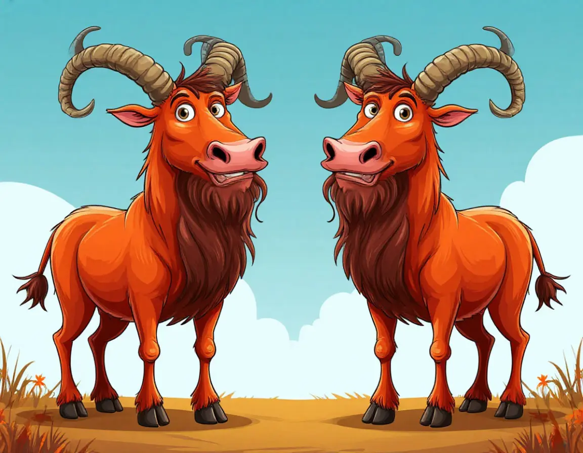 два горных козла