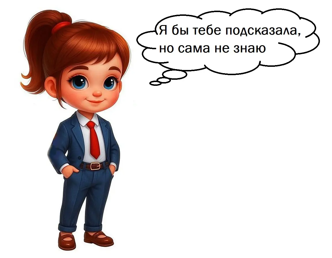 девочка говорит