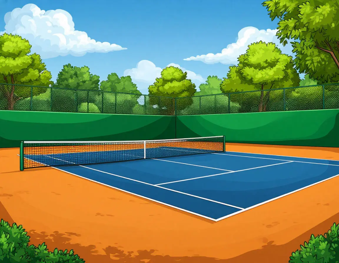 теннисная площадка