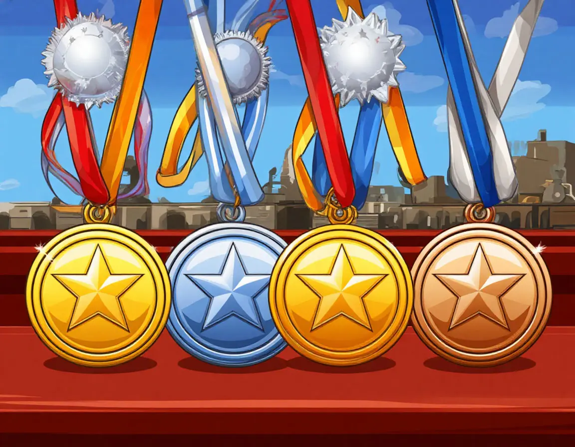 медали победителям