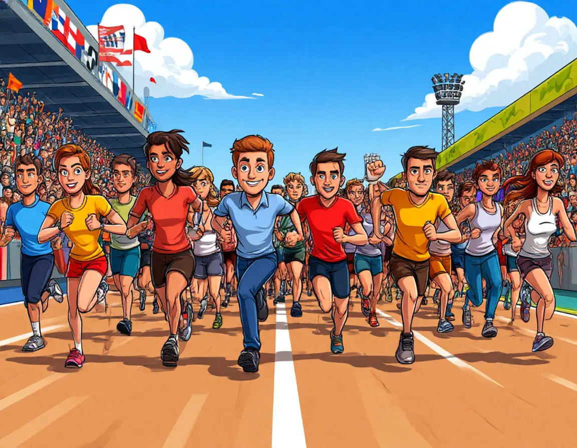 начало соревнование