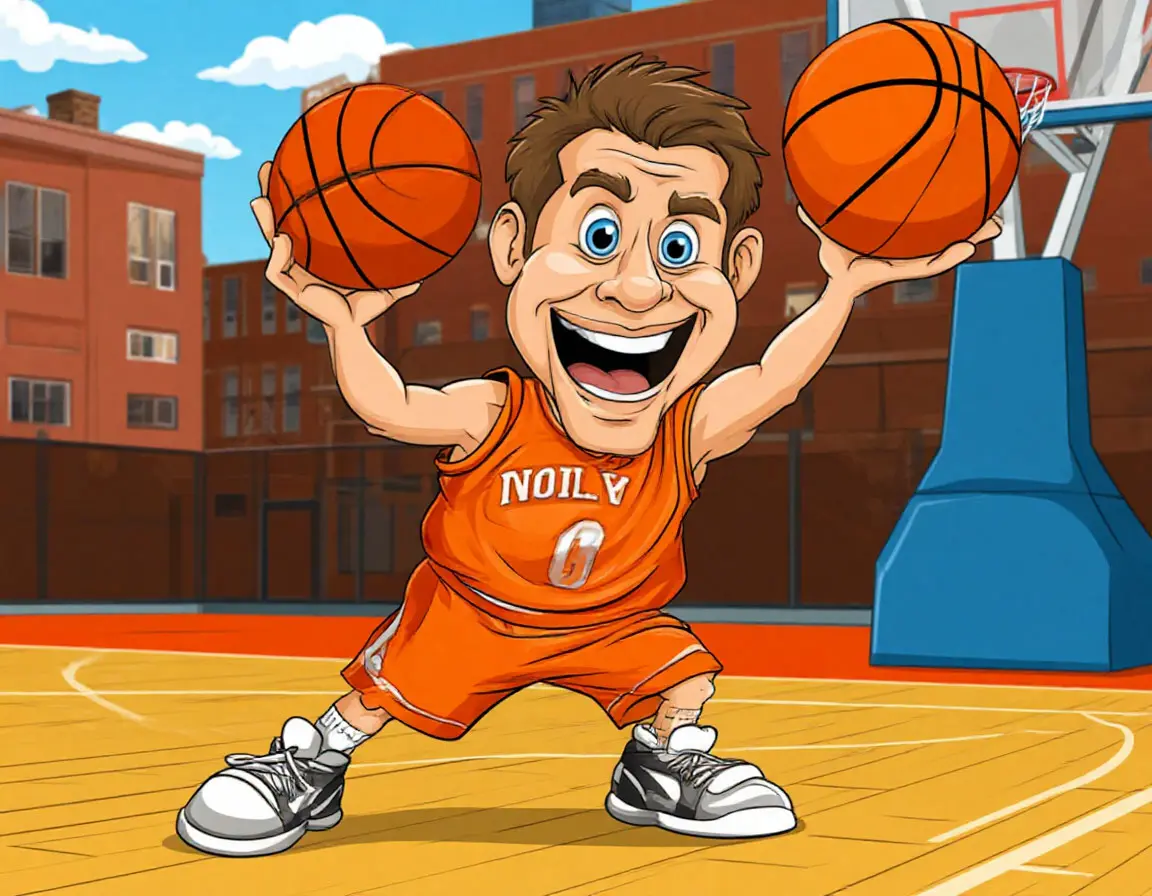 мальчик с мячами