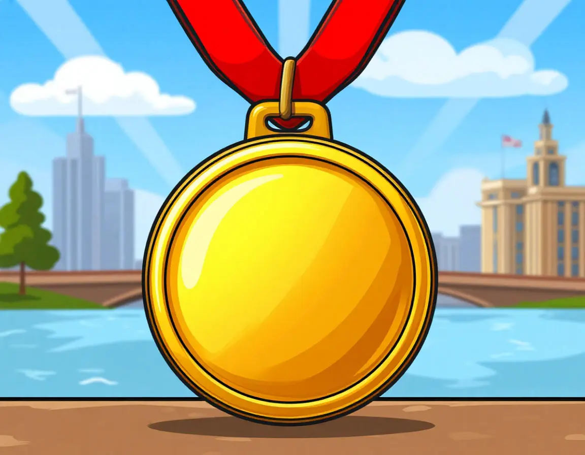 золотая медаль